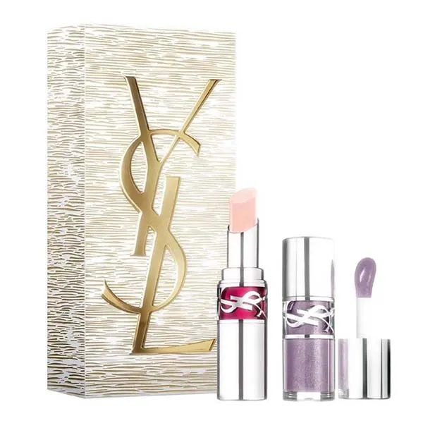 Set Son Dưỡng Yves Saint Laurent YSL Lip Duo Gloss Stick + Lip Oil 2 Món