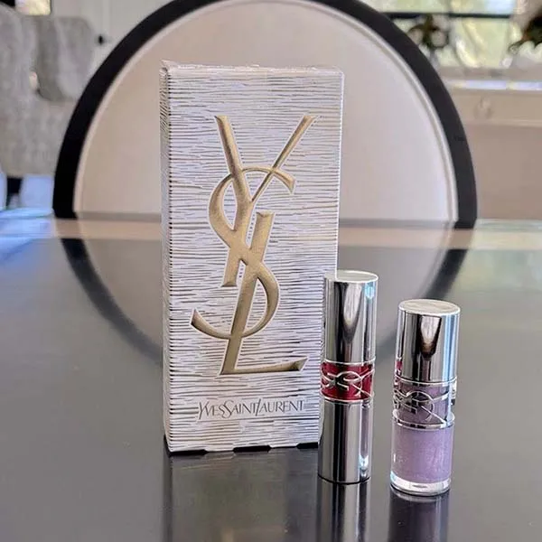 Set Son Dưỡng Yves Saint Laurent YSL Lip Duo Gloss Stick + Lip Oil 2 Món