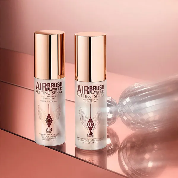 Set Xịt Khóa Nền Charlotte Tilbury Airbrush Flawless Setting Spray 34ml x 2