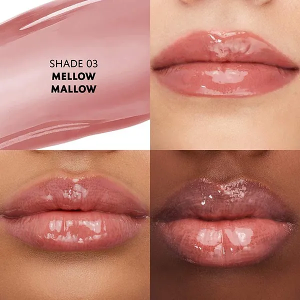 Son Bóng YSL Loveshine Plumping Lip Oil Gloss 03 Mellow Mallow Lipstick Màu Hồng Cam Đất