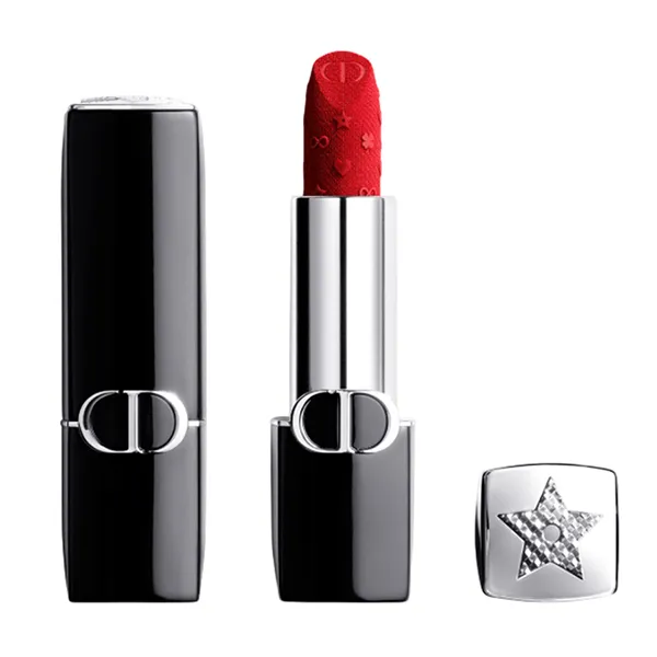 Son Dior Rouge Dior Couture Lipstick Velvet Limited Edition New Years 2026 Màu 808 Red Dream Đỏ Hồng