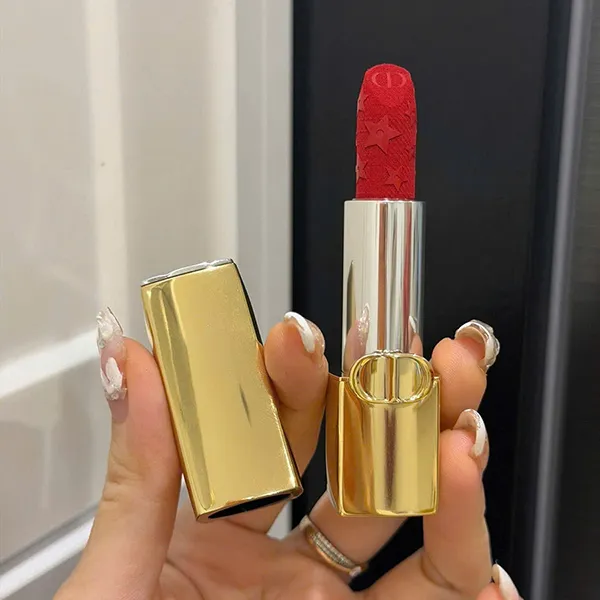Son Dior Rouge Dior Holiday Limited Edition 999 Velvet Finish Màu Đỏ Tươi