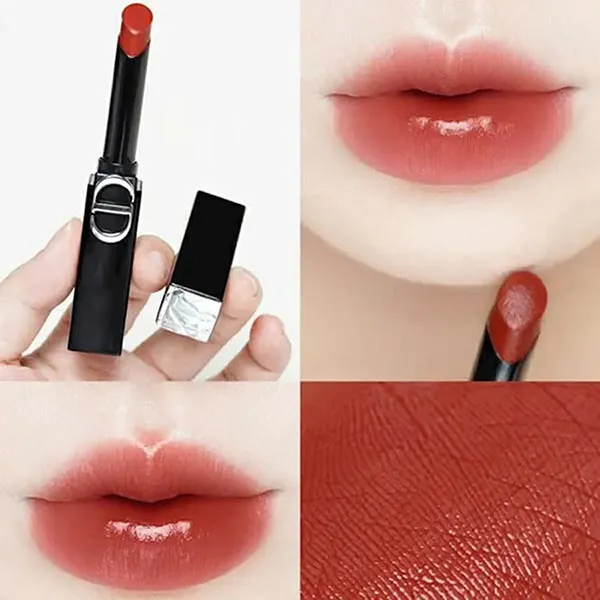 Son Dior Rouge Dior On Stage 850 Red Fortune Shine Màu Đỏ Cam Đất