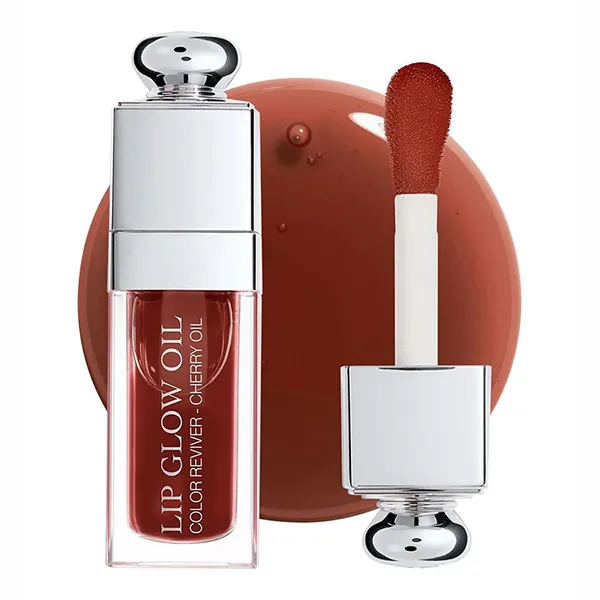 Son Dưỡng Dior Addict Lip Glow Oil 020 Mahogany Lipstick Màu Đỏ Nâu