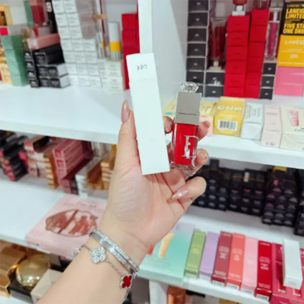 Son Dưỡng Dior Addict Lip Glow Oil 031 Strawberry Glaze Màu Đỏ Dâu 6ml (Tester)