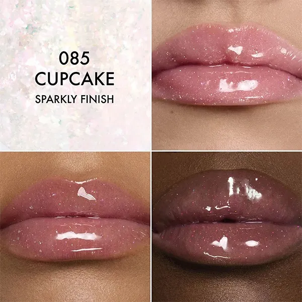 Son Dưỡng Dior Addict Lip Glow Oil 085 Cupcake Sparkly Màu Trong Suốt Ánh Nhũ