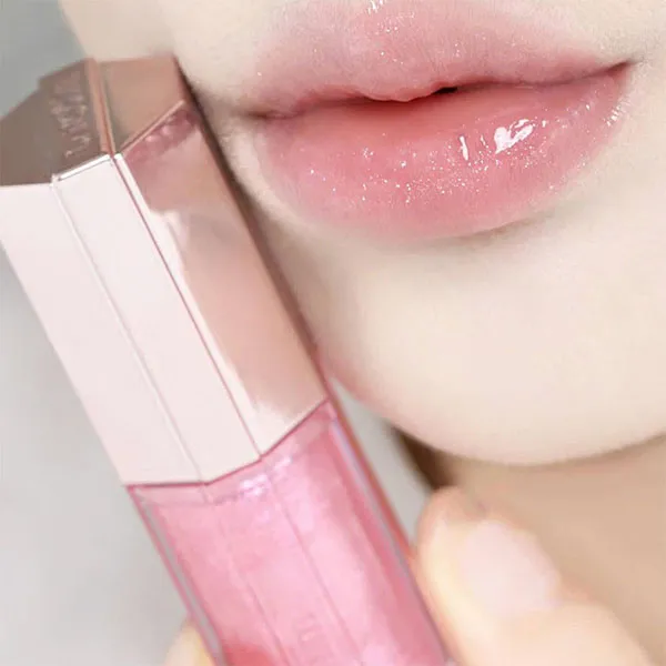 Son Dưỡng Lancôme Lip Idôle JuicyTreat Oil 035 Pink Express Màu Hồng Nhạt 8.5ml