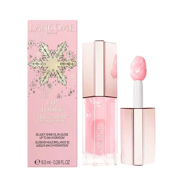 Son Dưỡng Lancôme Lip Idôle JuicyTreat Oil 035 Pink Express Màu Hồng Nhạt 8.5ml