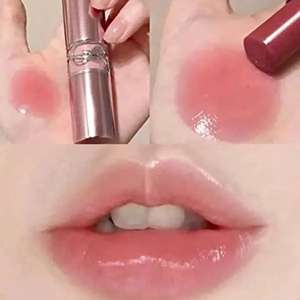 Son Dưỡng Yves Saint Laurent YSL Loveshine Candy Glow Màu 44B Nude Lavalliere Màu Hồng Nude