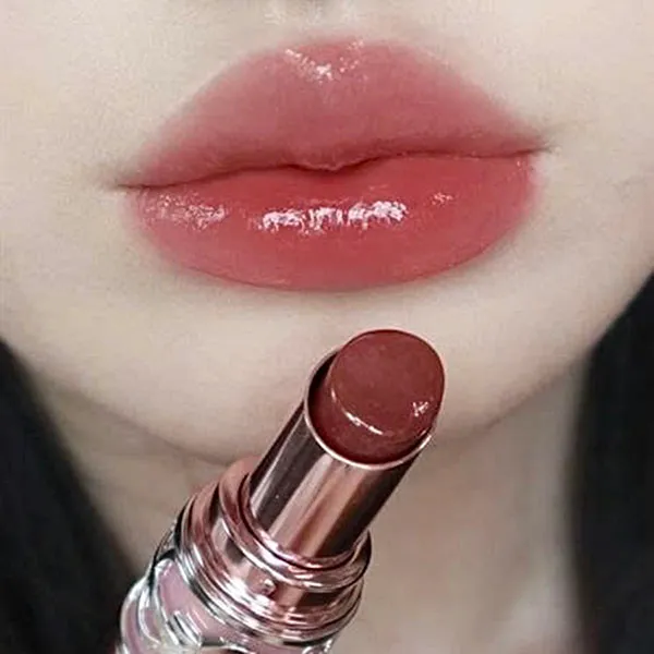 Son Dưỡng Yves Saint Laurent YSL Loveshine Candy Glow Màu 5B Nude Crush Hồng Đất