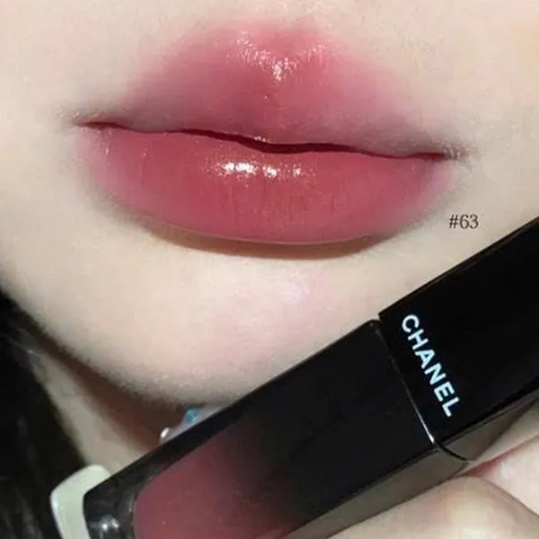Son Kem Chanel Rouge Allure Laque Ultrawear Shine Liquid Lip Màu 63 Ultimate Hồng Khô