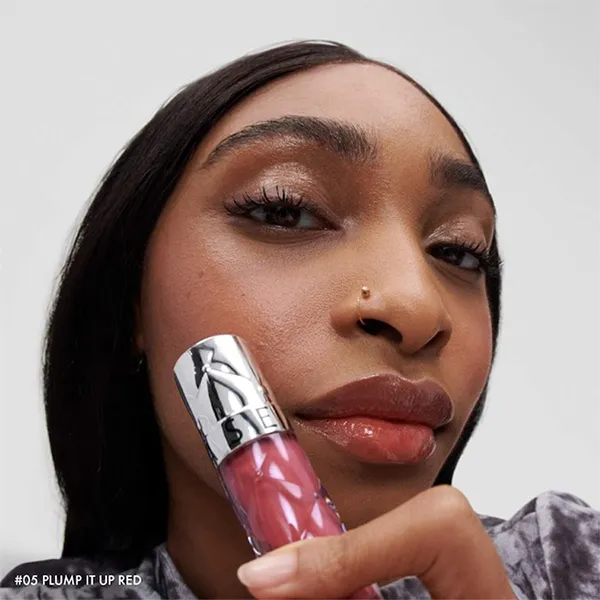 Son Kem Sephora Collection Outrageous Plump Hydrating Lip Gloss 05 Plump It Up Red Màu Hồng Đỏ 6ml