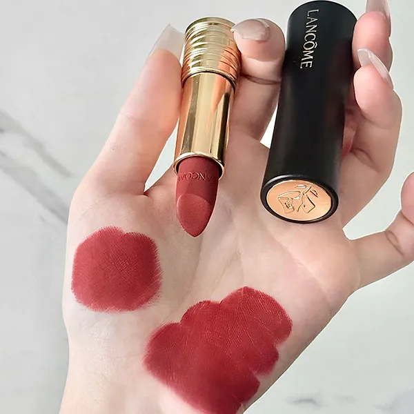 Son Lì Lancôme L'Absolu Rouge Drama Matte Lipstick 296 Màu Đỏ Thuần Cuốn Hút