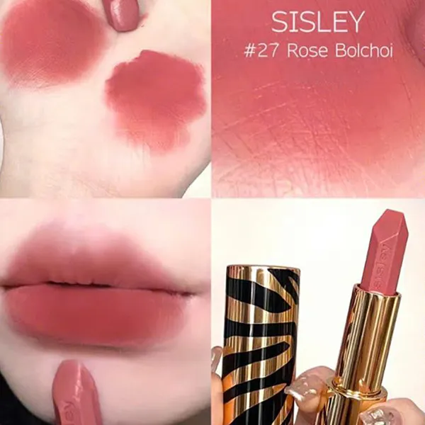 Son Lì Sisley Le Phyto Rouge 27 Rose Bolchoi Màu Hồng Đất