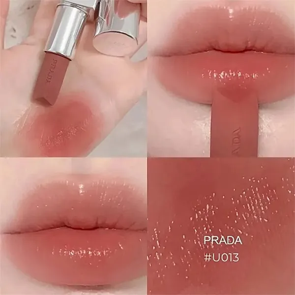 Son Dưỡng Prada Optimizing Care Lip Balm U013 Guava Màu Hồng Cam Đất