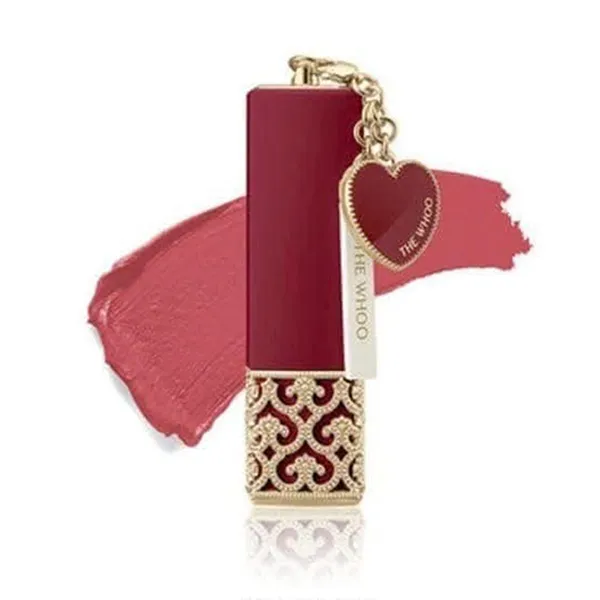 Son Whoo Gongjinhyang Mi Velvet Lip Rouge No.18 Rose Pink Màu Hồng Đất (Kèm Túi Vải)