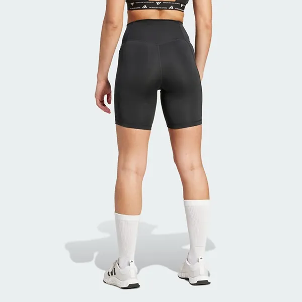 Quần Legging Nữ Adidas Optime Essentials 7In Short IT2281 Màu Đen Size S