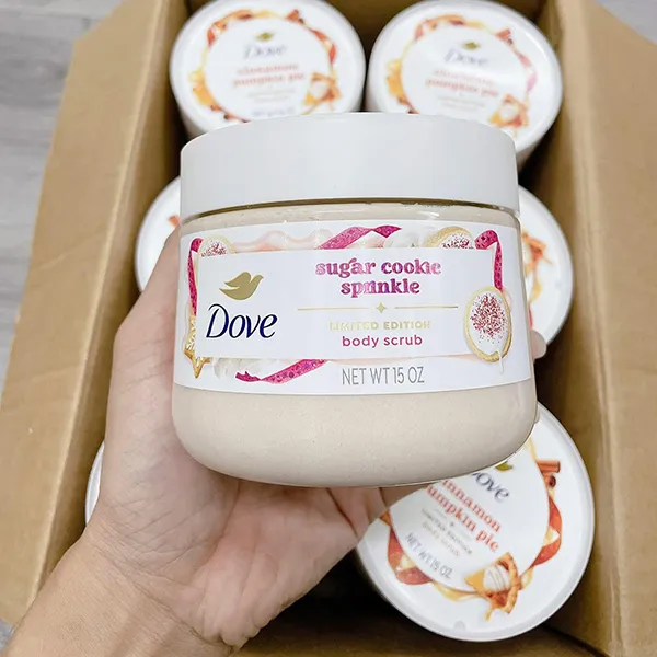 Tẩy Tế Bào Chết Dove Sugar Cookie Sprinkle Limited Edition Body Scrud 425g
