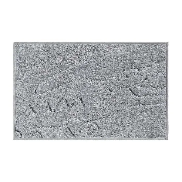 Thảm Sàn Lacoste Heritage Bath Rug Micro Chip Màu Xám Nhạt