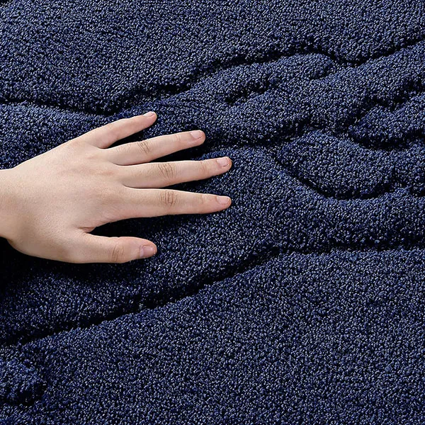 Thảm Sàn Lacoste Heritage Bath Rug Navy 24 4000002566 Màu Xanh Navy