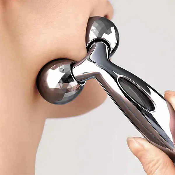 Thanh Lăn Massage Nâng Cơ, Giảm Nhăn Và Trẻ Hoá Da MTG Refa Carat Face CF1842B Màu Trắng