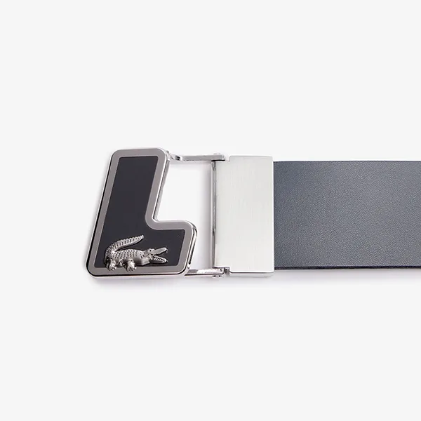 Thắt Lưng Nam Lacoste Leather Belt RC4086 000 Màu Đen Size 115