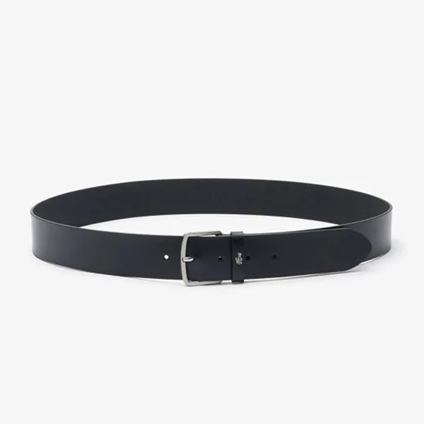 Thắt Lưng Nam Lacoste Smooth Leather Belt RC4082 000 Màu Đen Size 100