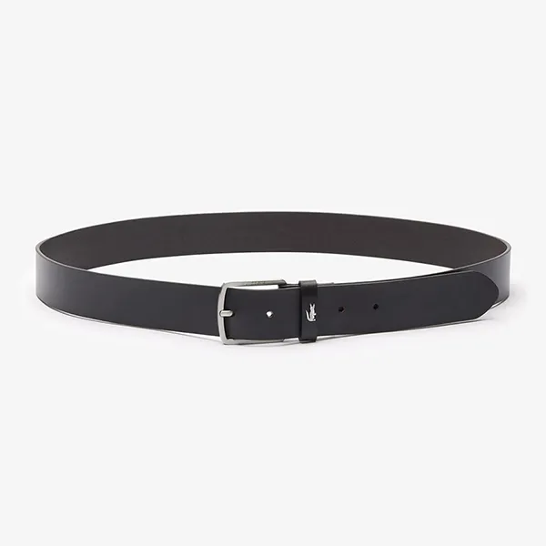 Thắt Lưng Nam Lacoste Smooth Leather Belt RC4082 028 Màu Nâu Đen Size 95