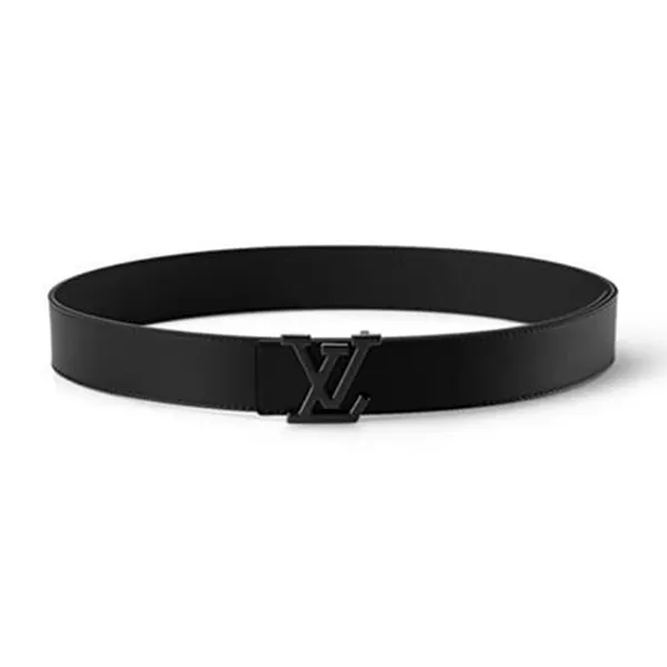 Thắt Lưng Nam Louis Vuitton LV Aerogram 35mm Belt M0425 126802319 Màu Đen Size 90