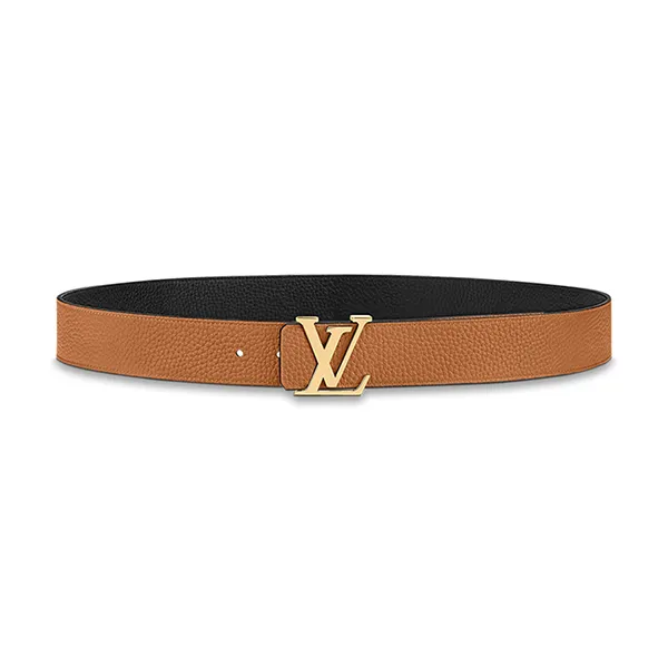 Thắt Lưng Nam Louis Vuitton LV Initiales 40mm Double-Sided Belt M9151V Màu Đen Nâu Size 85