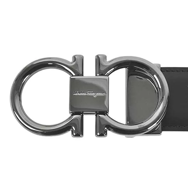 Thắt Lưng Nam Salvatore Ferragamo 679938 694531 Belt Men's Black Bản 3.5cm Màu Đen Size 100