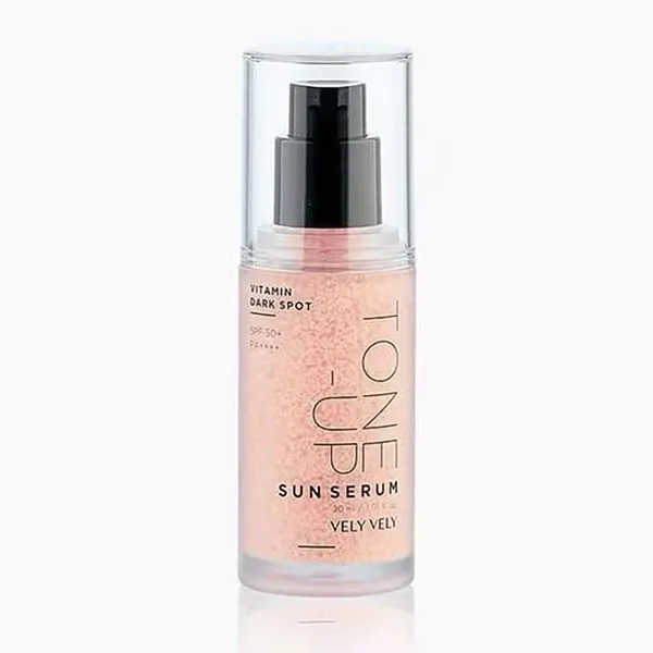 Tinh chất Chống Nắng Nâng Tone Vely Vely Vitamin Dark Spot Tone-up Sun Serum SPF50 30ml