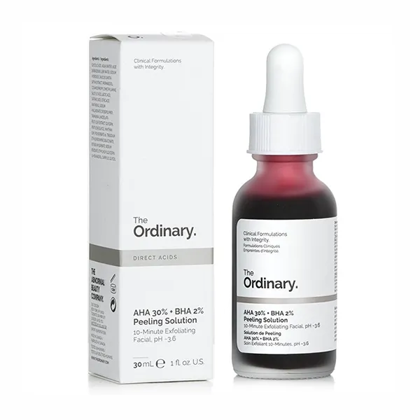 Tinh Chất Tái Tạo Da The Ordinary AHA 30% + BHA 2% Peeling Solution 30ml