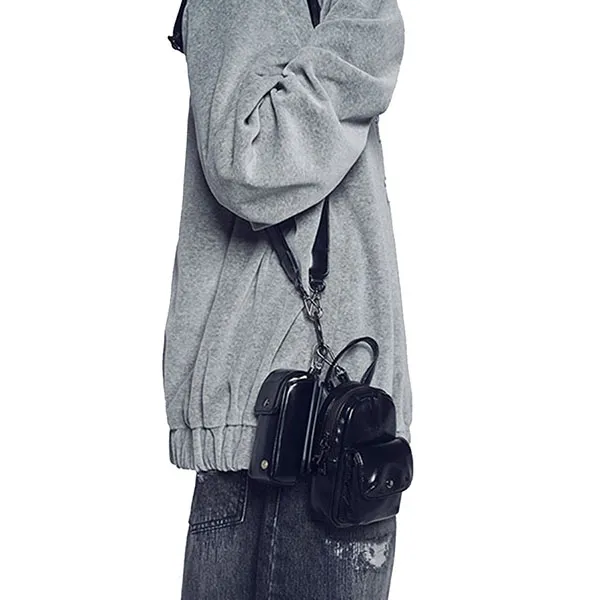 Túi Đeo Chéo Acmé De La Vie ADLV 24FW Module Handle Cross Bag Black Màu Đen