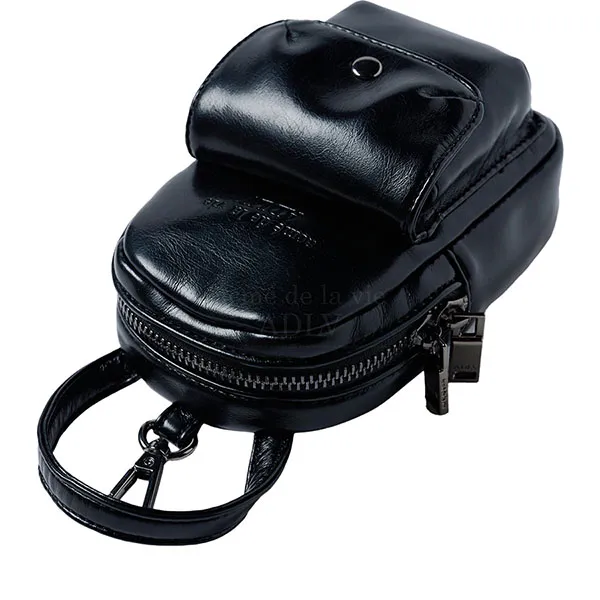 Túi Đeo Chéo Acmé De La Vie ADLV 24FW Module Handle Cross Bag Black Màu Đen