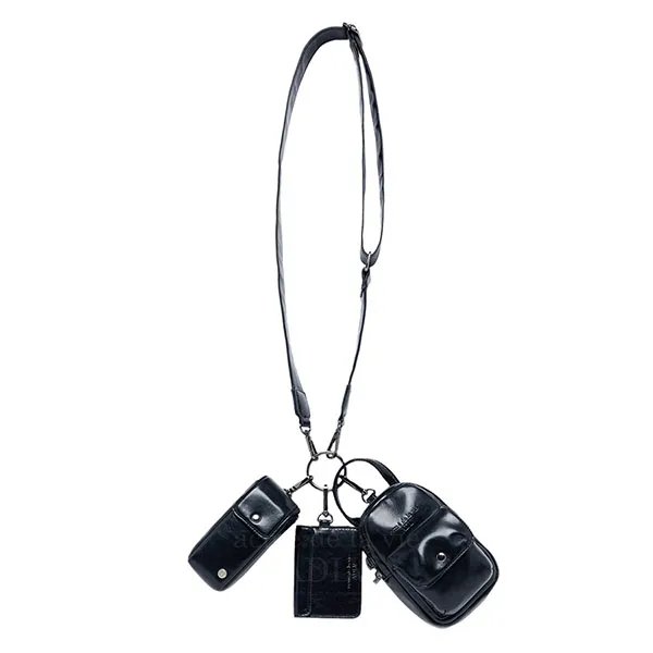 Túi Đeo Chéo Acmé De La Vie ADLV 24FW Module Handle Cross Bag Black Màu Đen