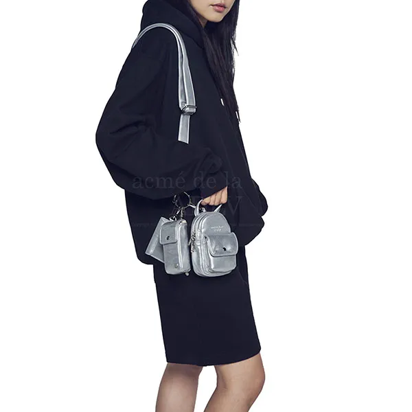 Túi Đeo Chéo Acmé De La Vie ADLV 24FW Module Handle Cross Bag Màu Bạc