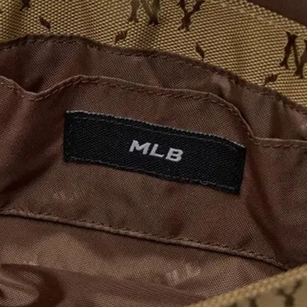 Túi Đeo Chéo MLB Diamond Monogram Jacquard NY Yankees 7ACRM046N-50BRS Màu Nâu