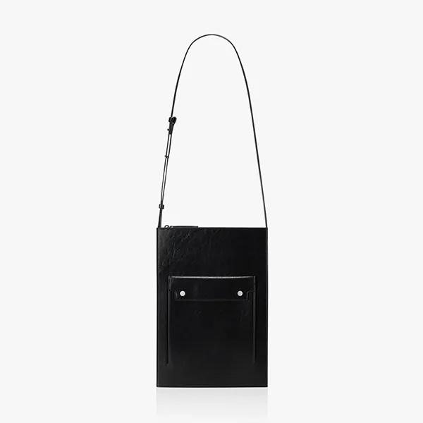 Túi Đeo Chéo Find Kapoor Korea Marc Flat Bag 24 Black Màu Đen