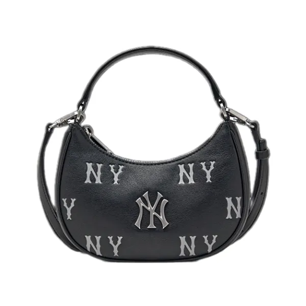 Túi Đeo Chéo MLB Classic Monogram Embo Mini Crossbody Bag New York Yankees 3ACRMM16N-50BKS Màu Đen