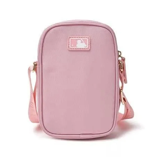 Túi Đeo Chéo MLB Kids Diamond Monogram Mini Crossbody Bag Boston Red Sox 7ACRMD25N-50PKL Màu Hồng