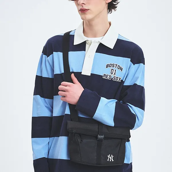 Túi Đeo Chéo MLB Korea Basic Golf Core Crossbody Bag New York Yankees 3ACRB025N-50BKS Màu Đen