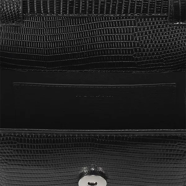 Túi Đeo Chéo Nữ Find Kapoor Marty 18 Lizard Black Màu Đen