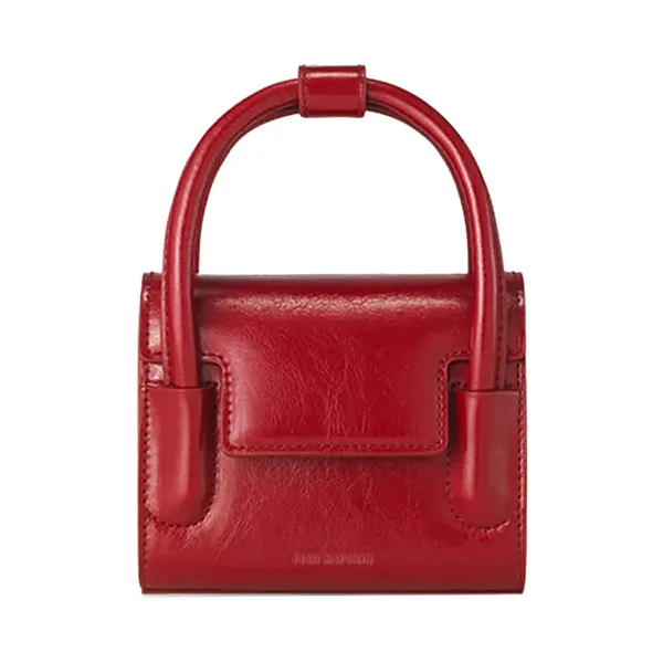Túi Đeo Chéo Nữ Find Kapoor Marty Bag 12 Crinkled Red Màu Đỏ
