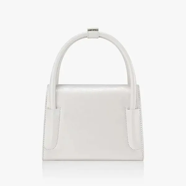 Túi Đeo Chéo Nữ Find Kapoor Marty Bag 18 Crinkled Ivory Màu Trắng