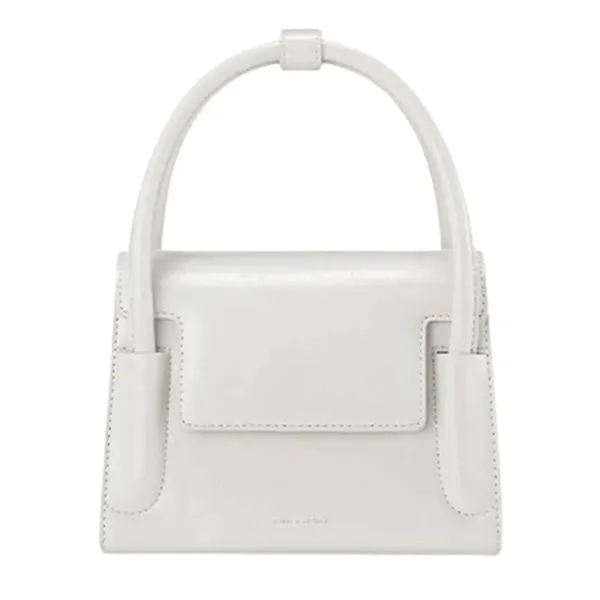 Túi Đeo Chéo Nữ Find Kapoor Marty Bag 18 Crinkled Ivory Màu Trắng
