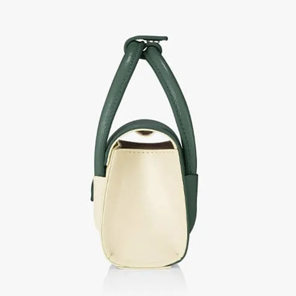 Túi Đeo Chéo Nữ Find Kapoor Mini Marty Crinkled Màu Xanh Be