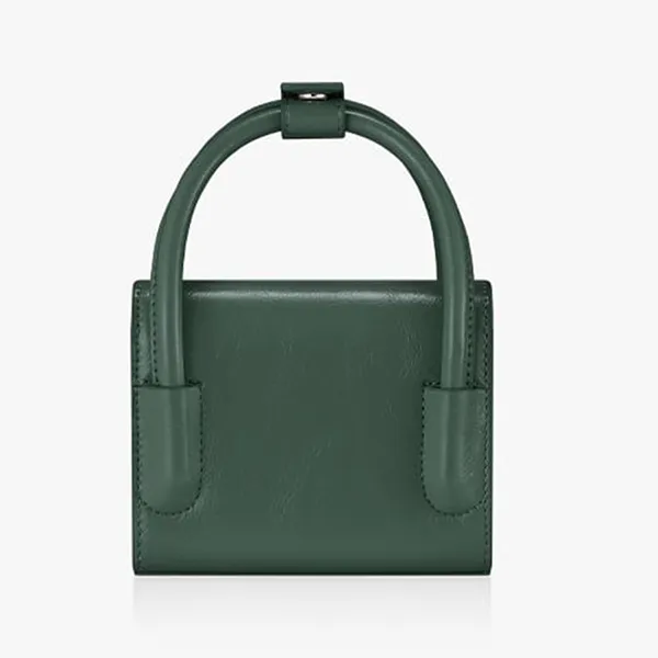 Túi Đeo Chéo Nữ Find Kapoor Mini Marty Crinkled Màu Xanh Be