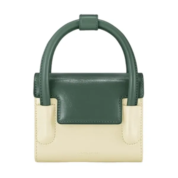 Túi Đeo Chéo Nữ Find Kapoor Mini Marty Crinkled Màu Xanh Be