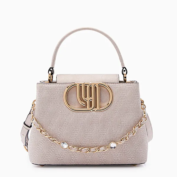 Túi Đeo Chéo Nữ Lyn Andreana Infinite Top Handle Handbag - Light Beige L26CBWC018 Màu Be Nhạt